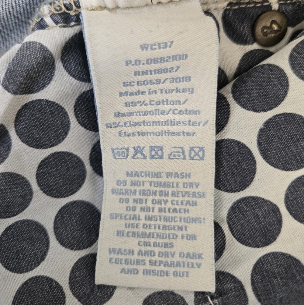 BODEN Classic Blue Women's Wide Leg Jeans.Size 6R, Cotton - Picture 4 of 8